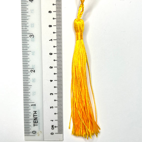 Sunflower Yellow Thread tassel - 10 pcs