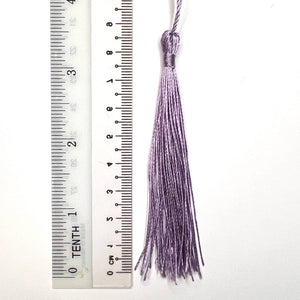 Lilac Thread tassel - 10 pcs