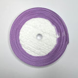 Lilac 6mm Single Faced Satin Ribbon