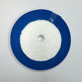 Blue 6mm Single Faced Satin Ribbon