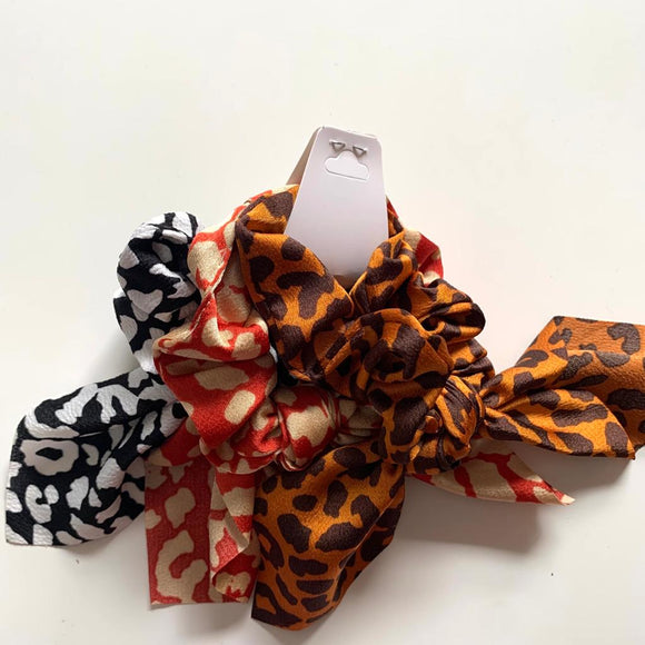 Clearance Pack of Scrunchies with Ear (3 pcs) - Bundle