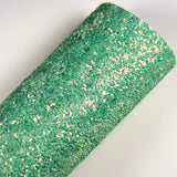 Green Cotton Candy Chunky Glitter