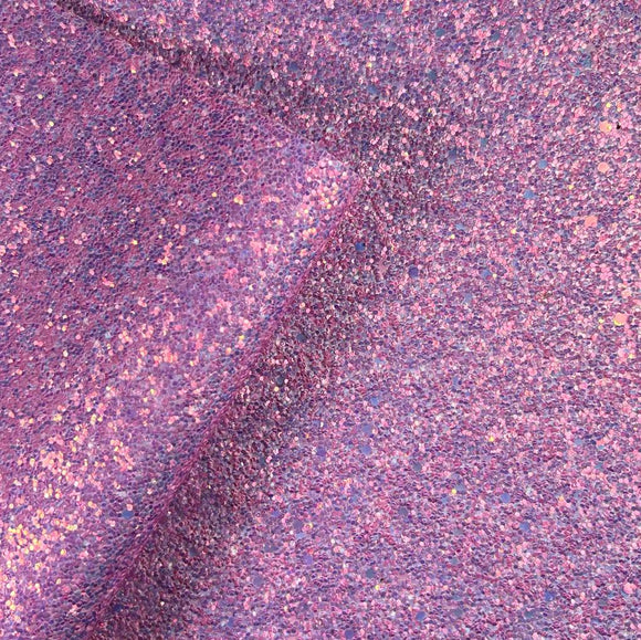 Purple Chunky Glitter Fabric - Luxury Core Collection – Rosie's Craft Shop  Ltd