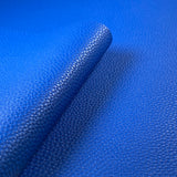 Spitting Blue Plain Leatherette