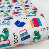 Back to School Mix Print Leatherette (worm teacher)