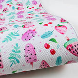 Fruity Summer Mix Print Leatherette