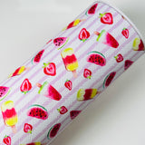 Summer Mix Print Leatherette (watermelon mix)