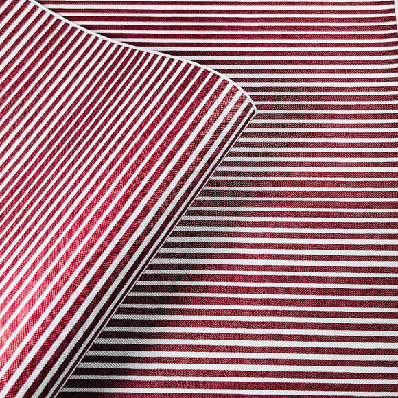 Clearance Mix Print Stripe Leatherette
