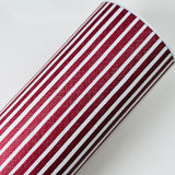 Clearance Mix Print Stripe Leatherette