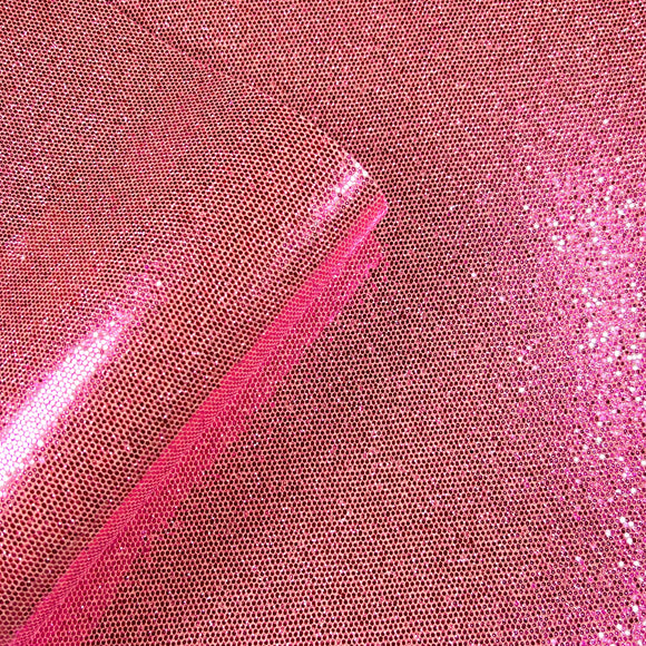 Pink Hexagon Holographic Glitter