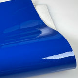 Blue Patent Plain Leatherette