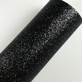 Black Rainbow Plain Fine Glitter