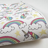 Clearance Rainbow Unicorn Mix Print Leatherette