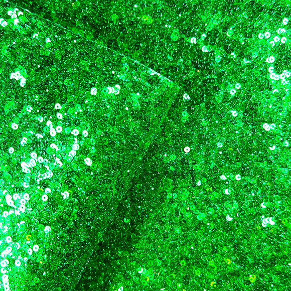 Xmas Green Sequin Chunky Glitter