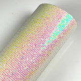 White Mix Hexagon Holographic Glitter