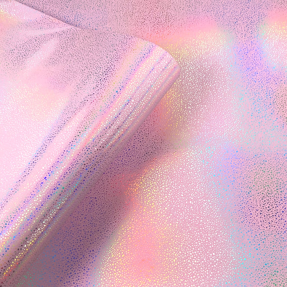 New Soft Pink Holographic Small Dot