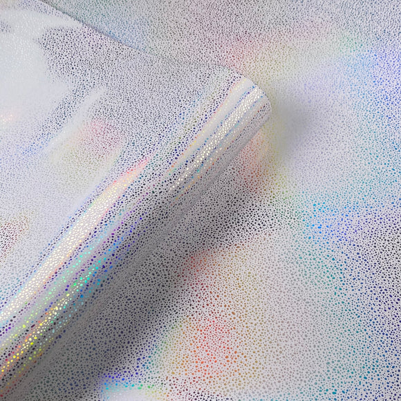 White Holographic Small Dot