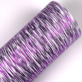 Purple Metallic Leatherette