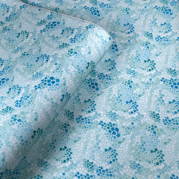 irregular blue mix pattern 