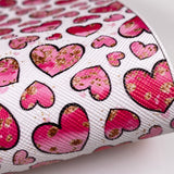 Valentine Heart Mix Print Leatherette