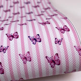 Mini Pinky Butterfly Mix Print Leatherette