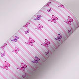 Mini Pinky Butterfly Mix Print Leatherette